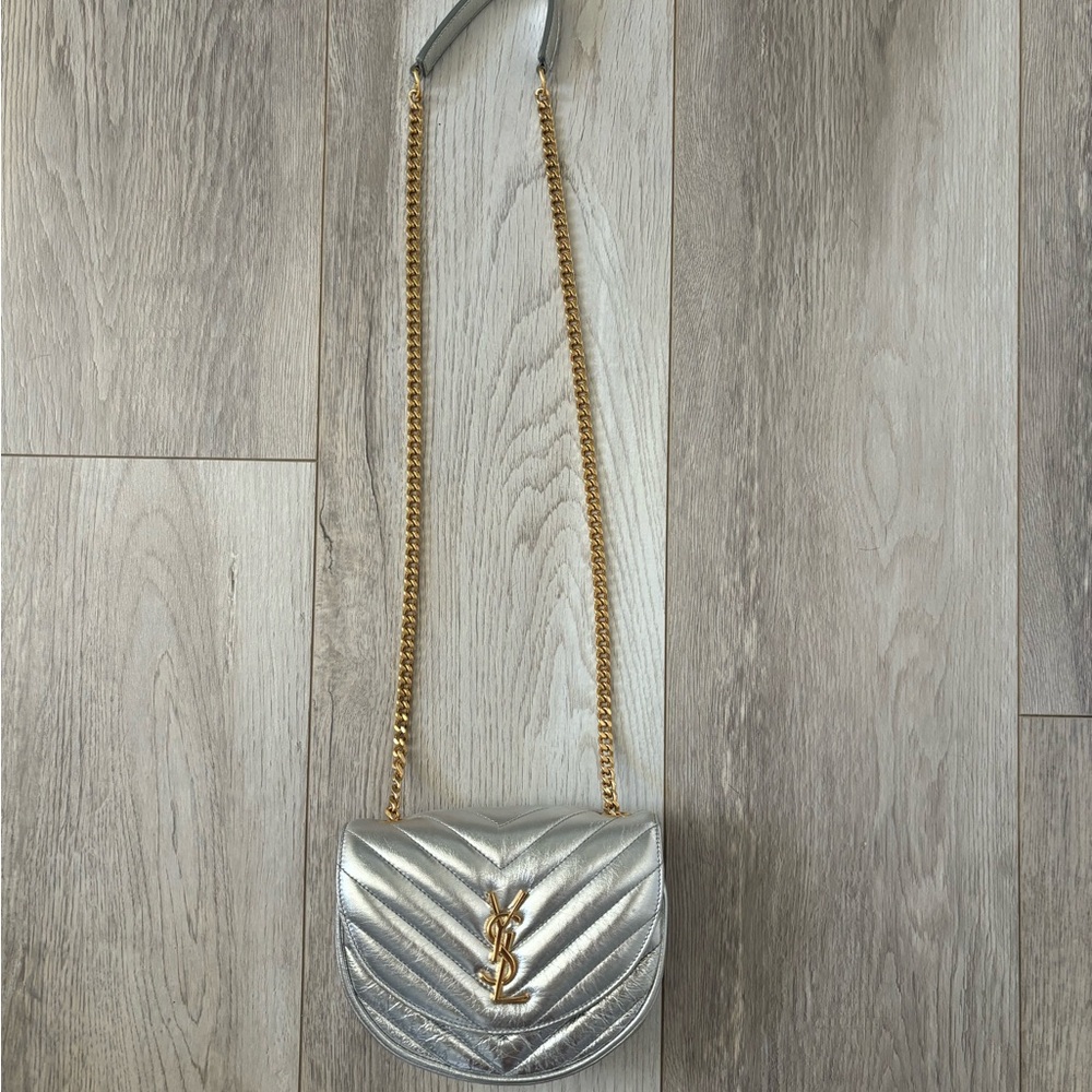 Authentic YSL bag with chain